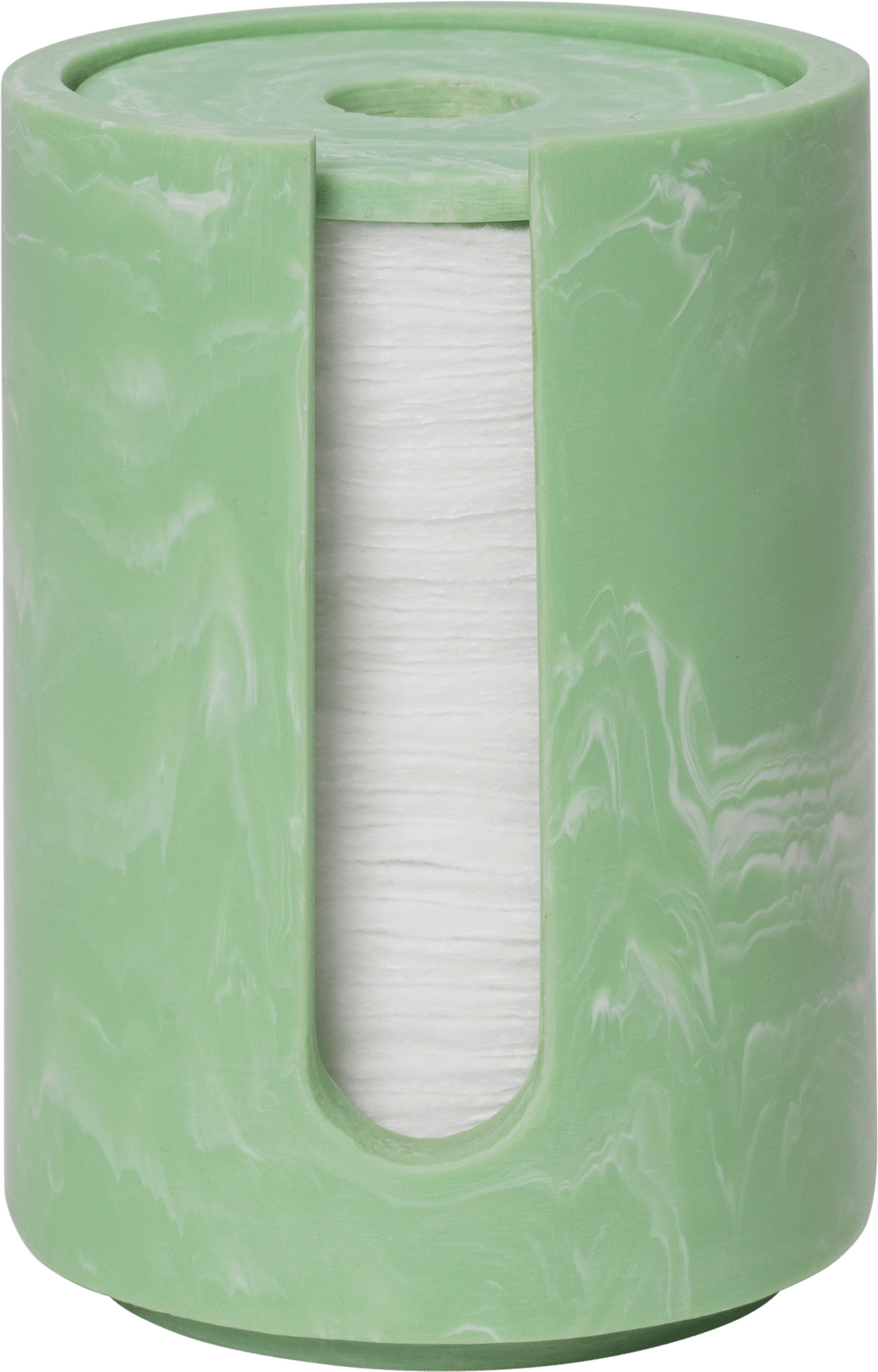 Pojemnik na płatki kosmetyczne Mist miętowy