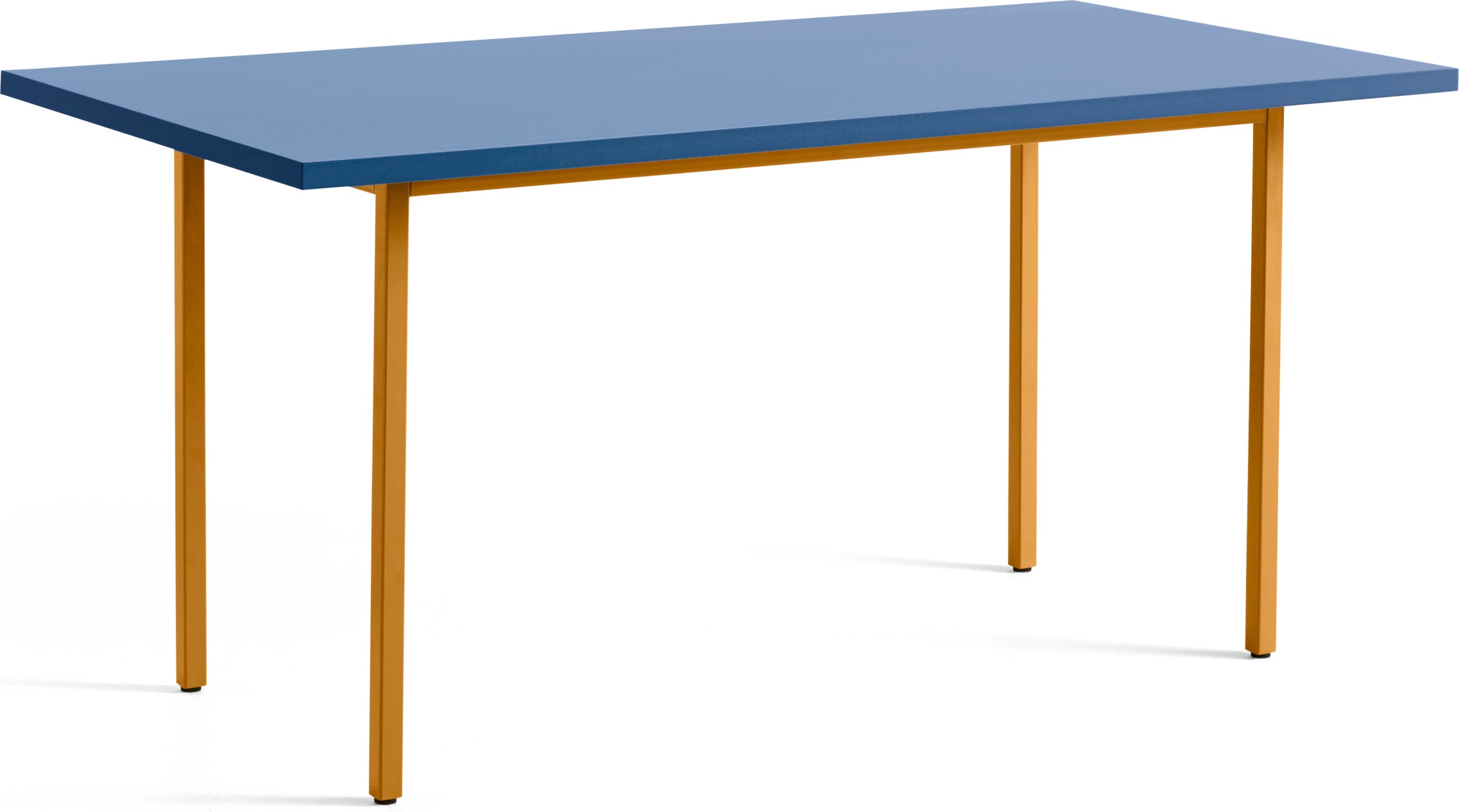 Stół Two-Colour 160 x 82 cm niebiesko-pomarańczowy