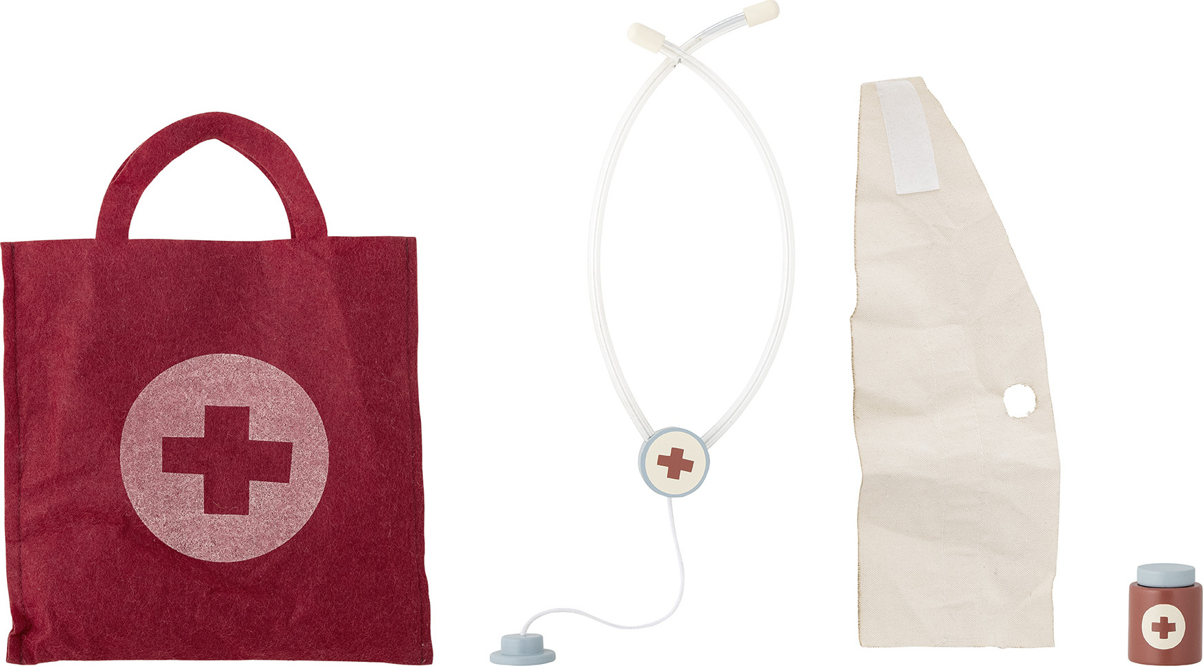 Zabawka zestaw lekarza Elliott 4 el.