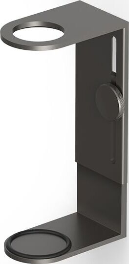 Uchwyt na dozownik do mydła Porter ciemny metal mat