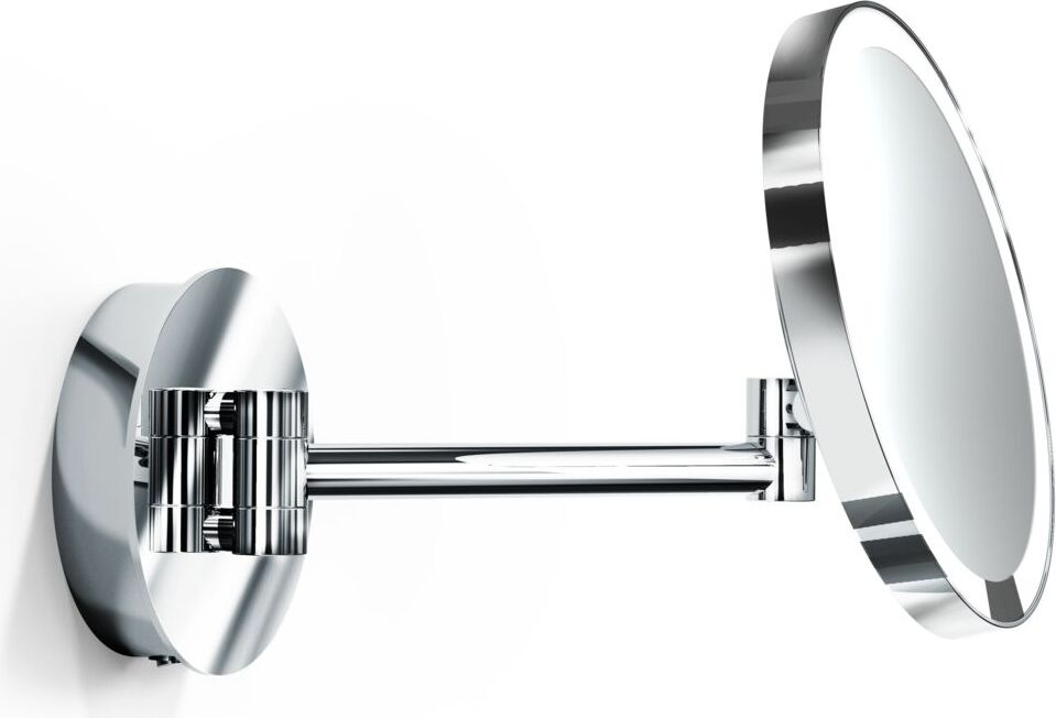 Lusterko kosmetyczne powiększające x7 Just Look Plus chrom ścienne