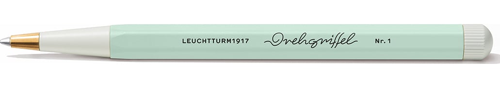 Długopis kulkowy z niebieskim tuszem Drehgriffel Nr. 1 miętowy