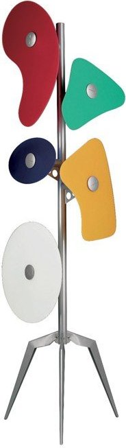 Lampa podłogowa Orbital kolorowa