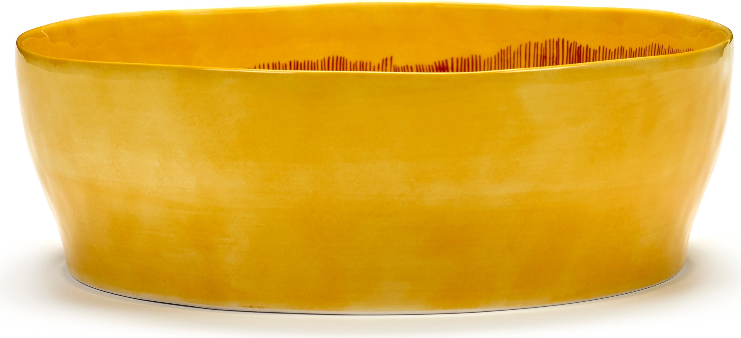 Misa na sałatkę Feast 28,5 cm żółto-czerwona