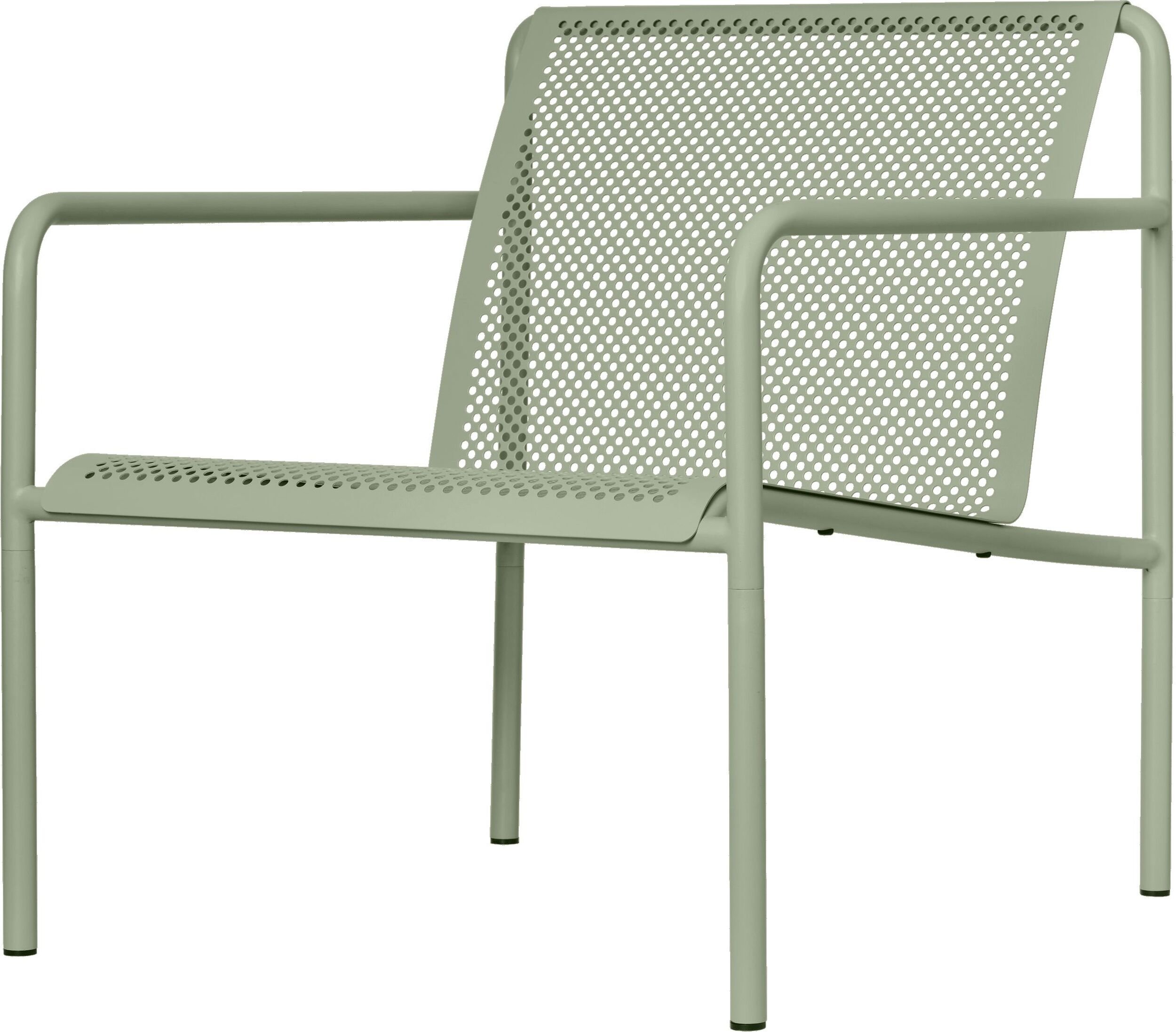 Krzesło ogrodowe Dapple 75 cm zielona herbata z podłokietnikami