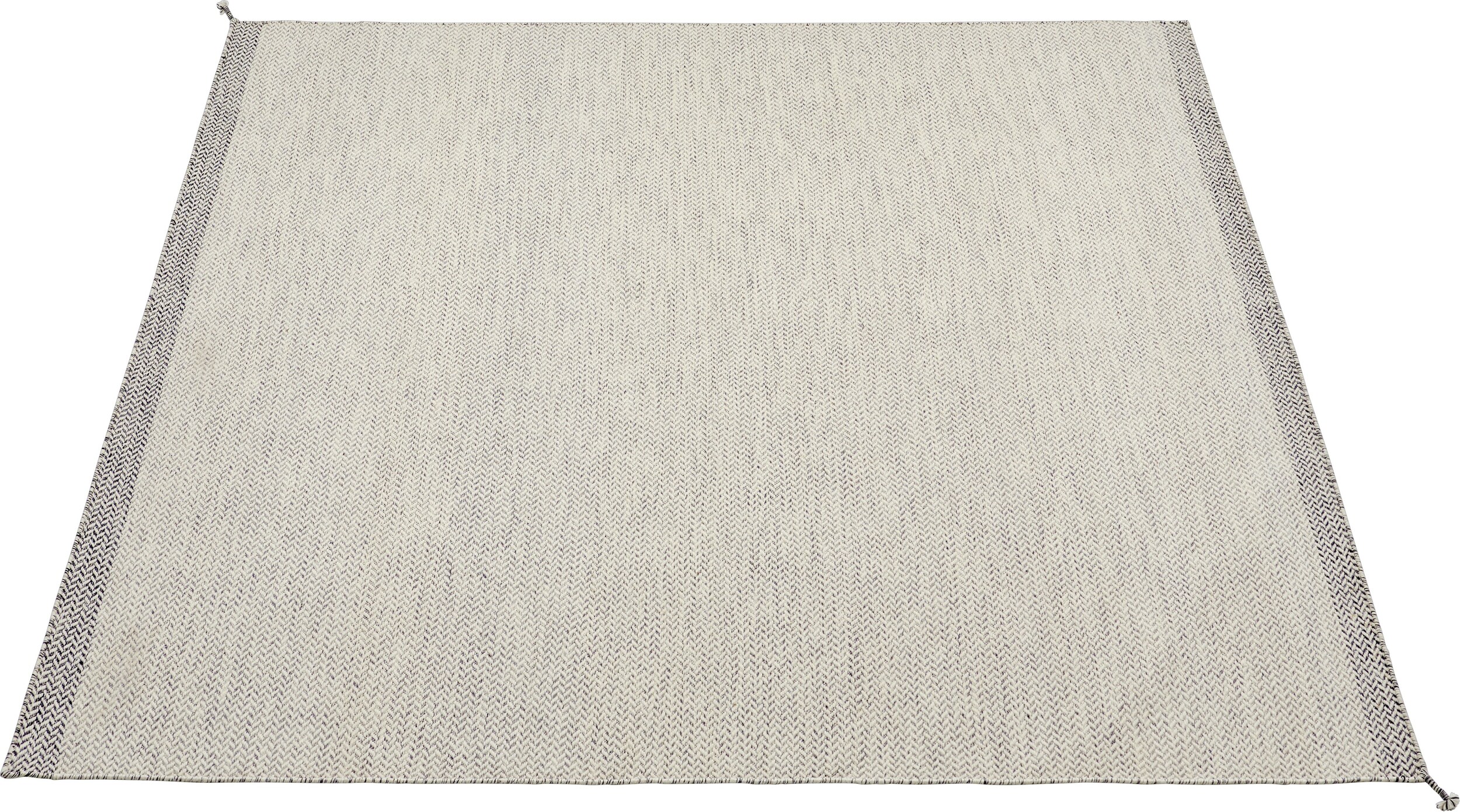 Dywan Ply 240 x 240 cm zgaszona biel