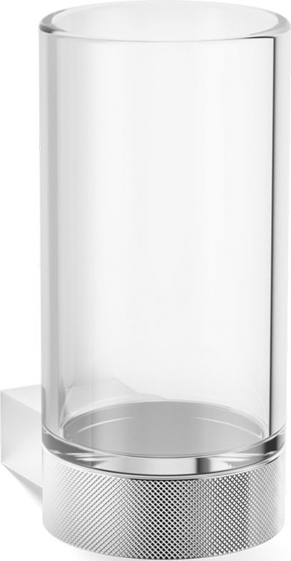 Kubek na szczoteczki do zębów Club chrom ścienny