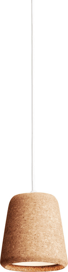 Lampa wisząca Material 13 cm jasna korkowa