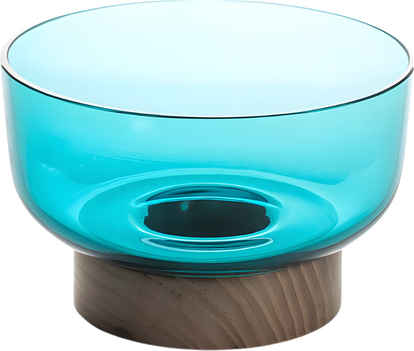 Misa dekoracyjna Bontà 18 cm turkusowa