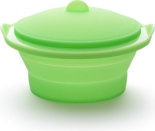 Wkład do gotowania na parze Lekue zielony składany