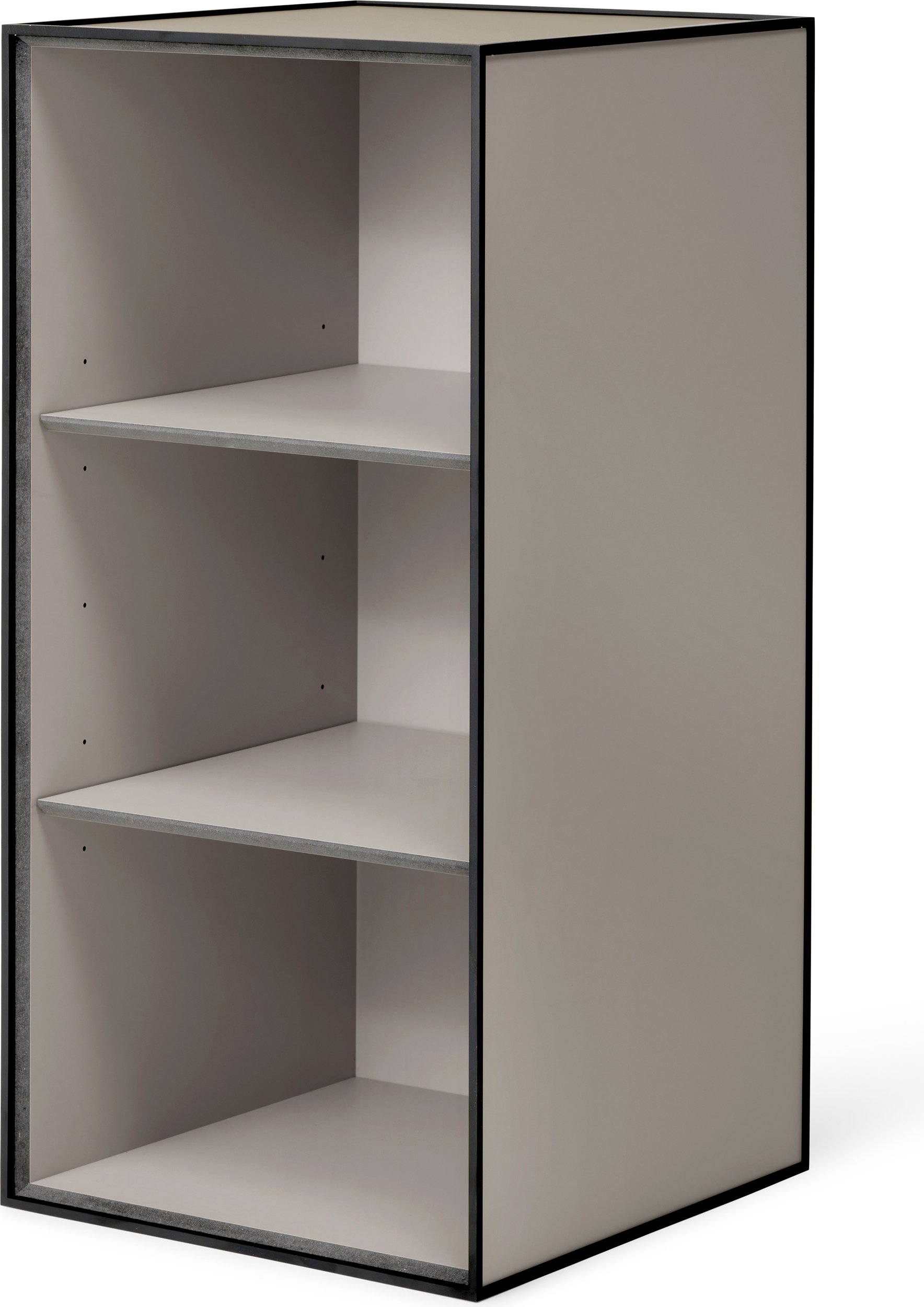 Szafka Frame 70 piaskowa z 2 półkami