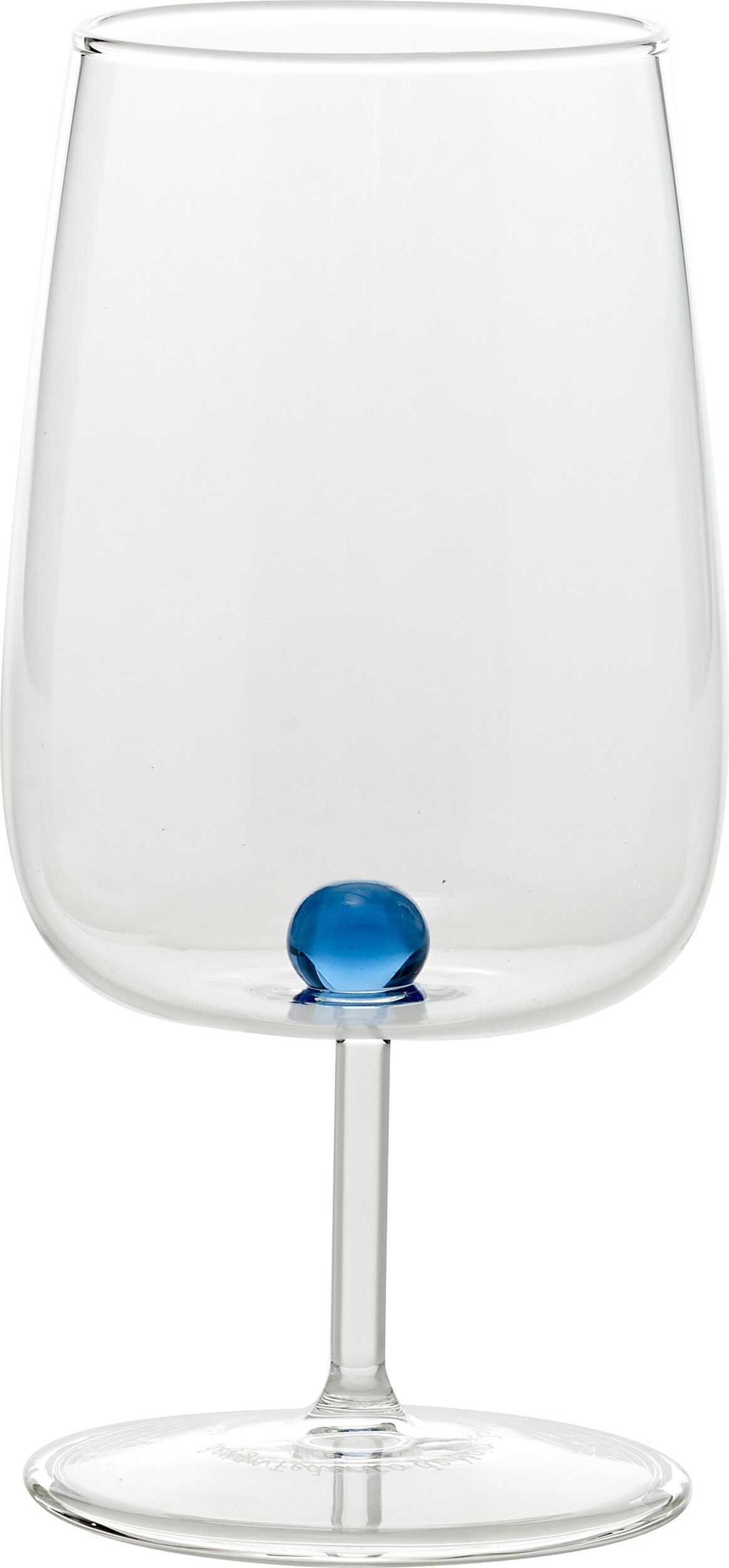 Kieliszek do wina Bilia 380 ml niebieski