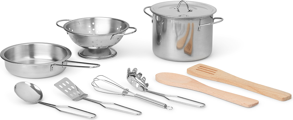 Zabawki kuchenne Toro Play w bawełnianym worku 9 el.