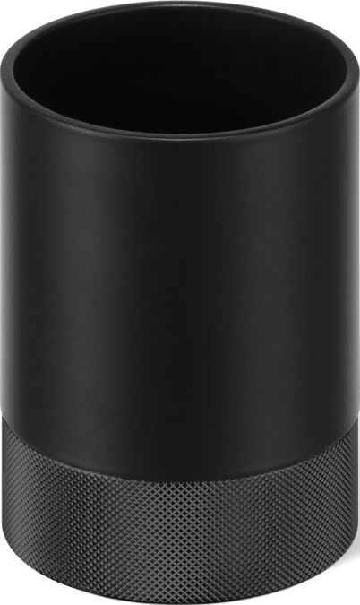 Kubek łazienkowy Club czarny mat