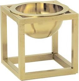 Miseczka By Lassen mini mosiężna na stojaku