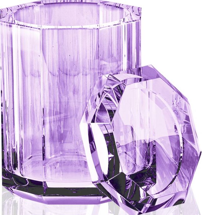 Pojemnik łazienkowy Kristall fioletowy