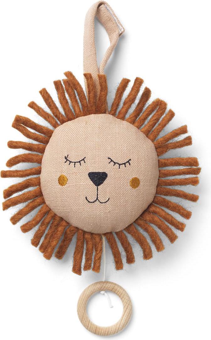 Pozytywka Music Mobile lew różowa