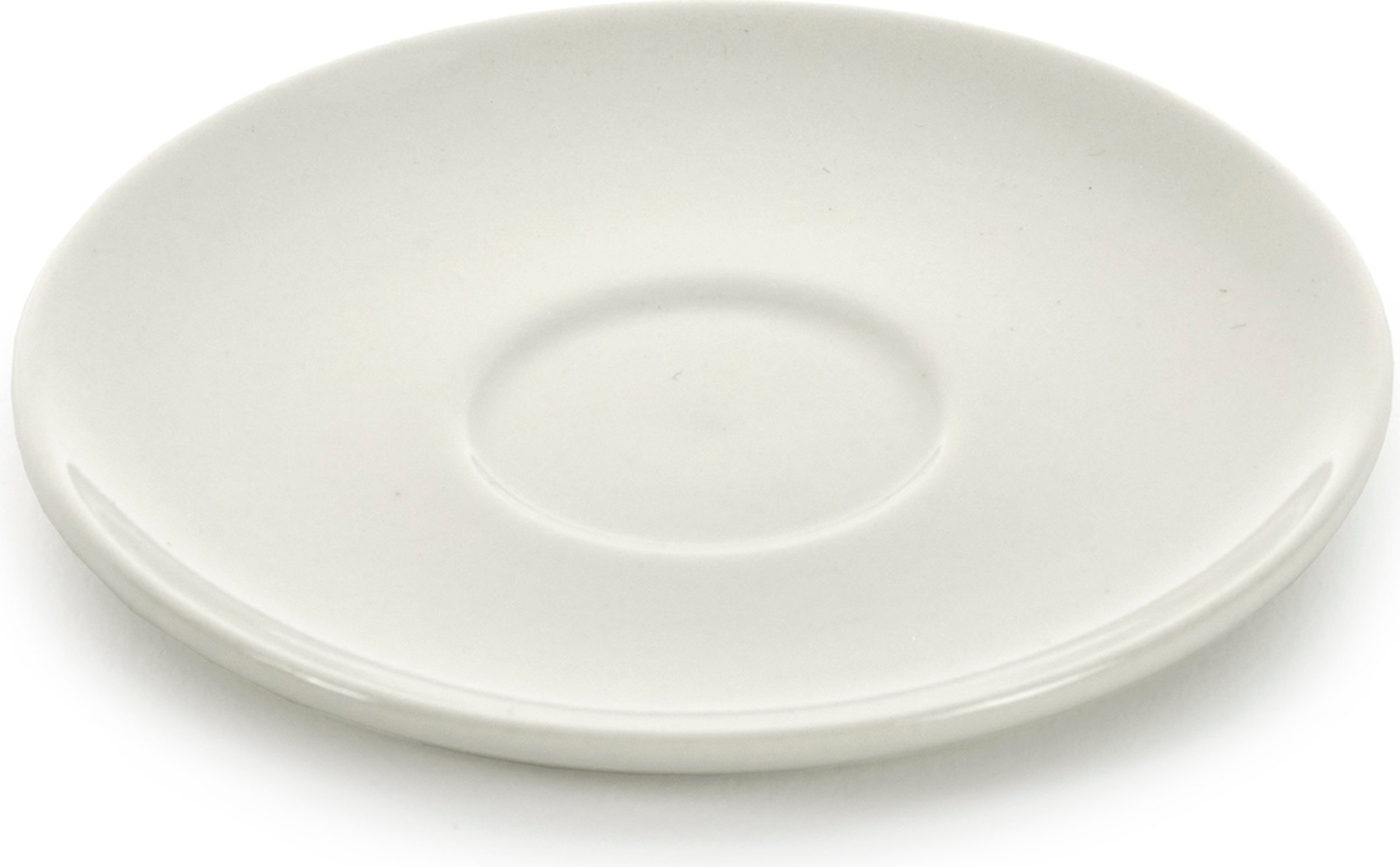Spodek do filiżanki do espresso Zuma 10,5 cm biały