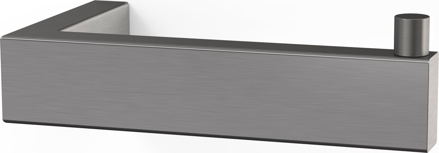 Uchwyt na papier toaletowy Linea 14,5 cm grafitowy z powłoką PVD