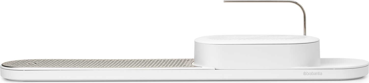 Organizer do zlewu SinkStyle biały z suszarką do naczyń 2 el.