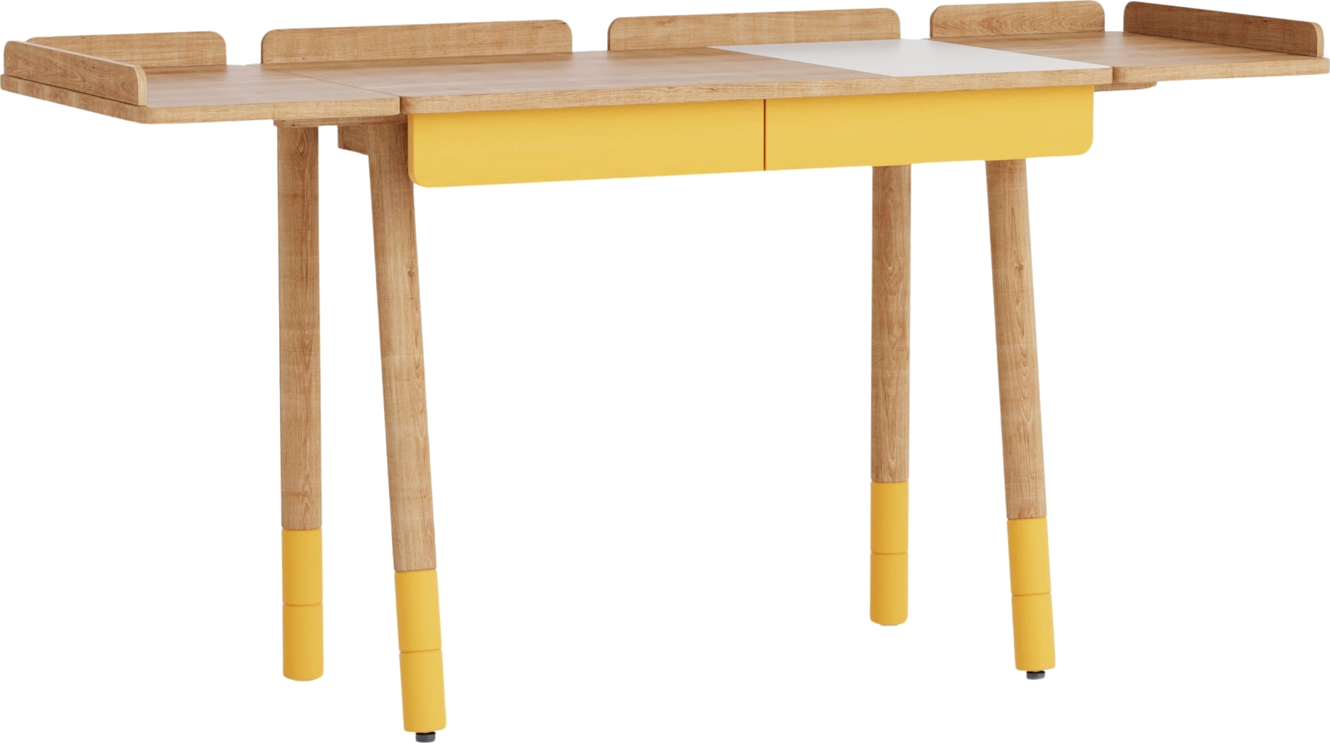 Biurko Rise M żółte