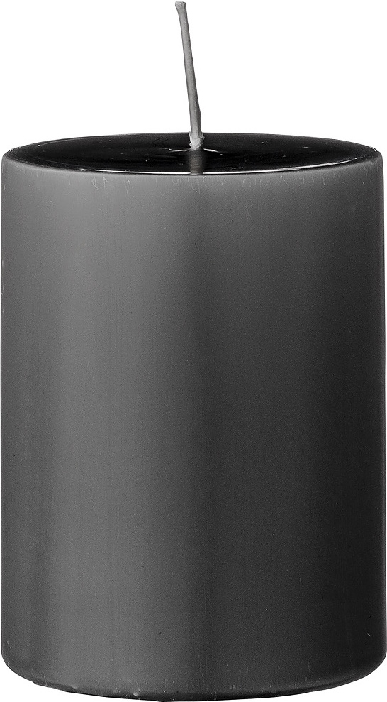 Świeca Bloomingville 10 cm ciemnoszara