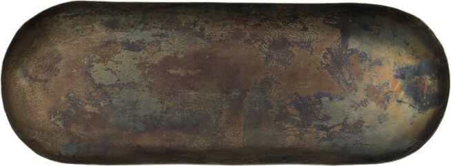 Taca dekoracyjna Traya 30 cm antyczny brąz