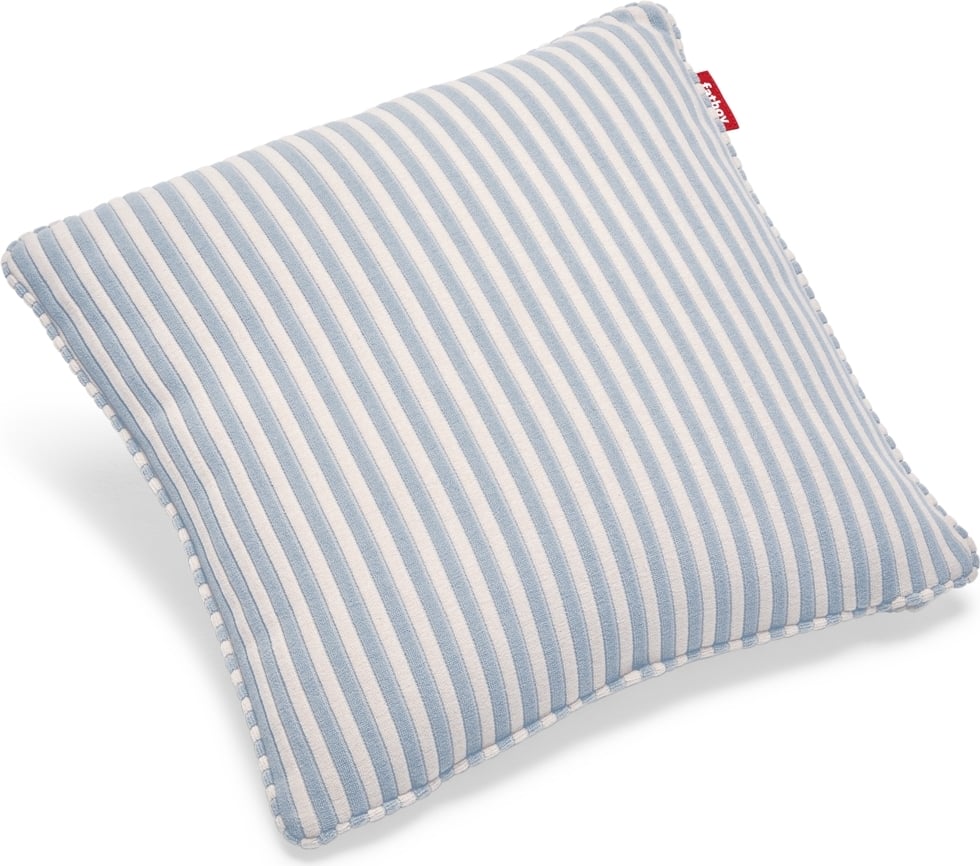 Poduszka dekoracyjna Terry 50 x 50 cm kremowo-niebieska