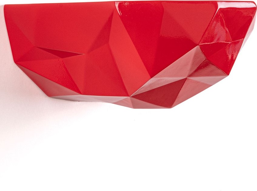 Półka ścienna Diesel Space Rock 22 cm czerwona