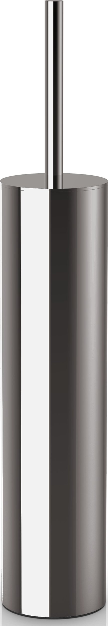 Szczotka do WC Mikado chrom-czarna z powłoką PVD