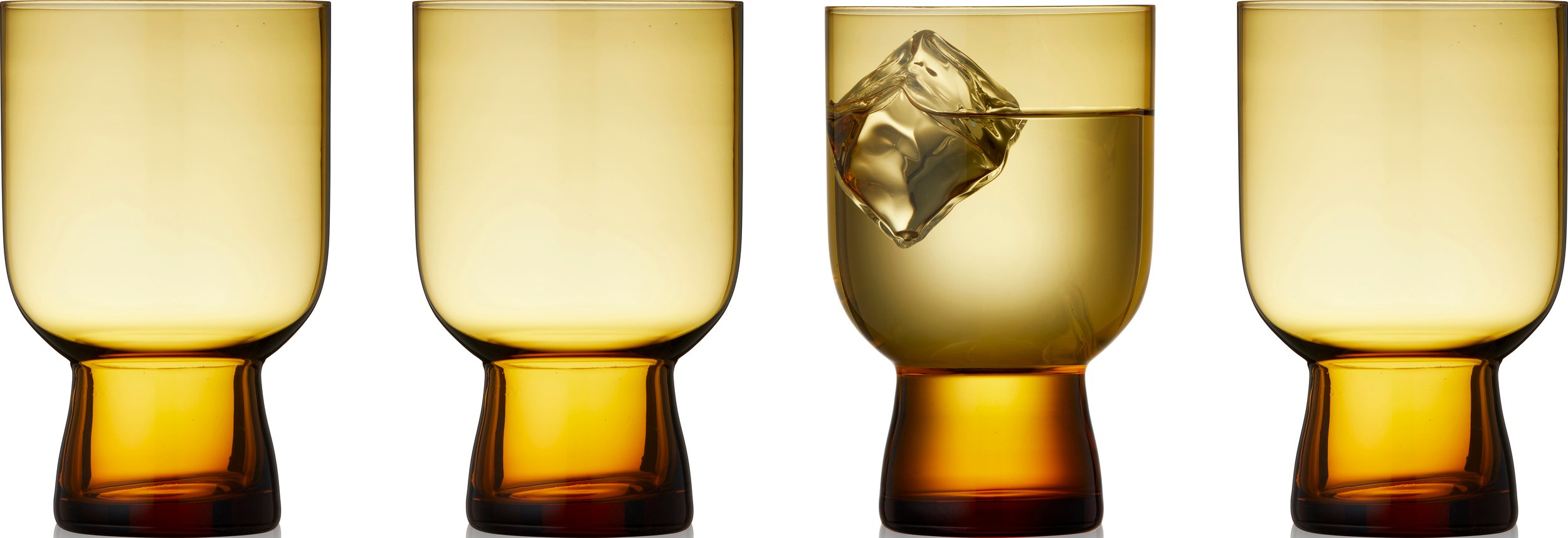 Szklanki Sorrento 300 ml bursztynowe 4 szt.