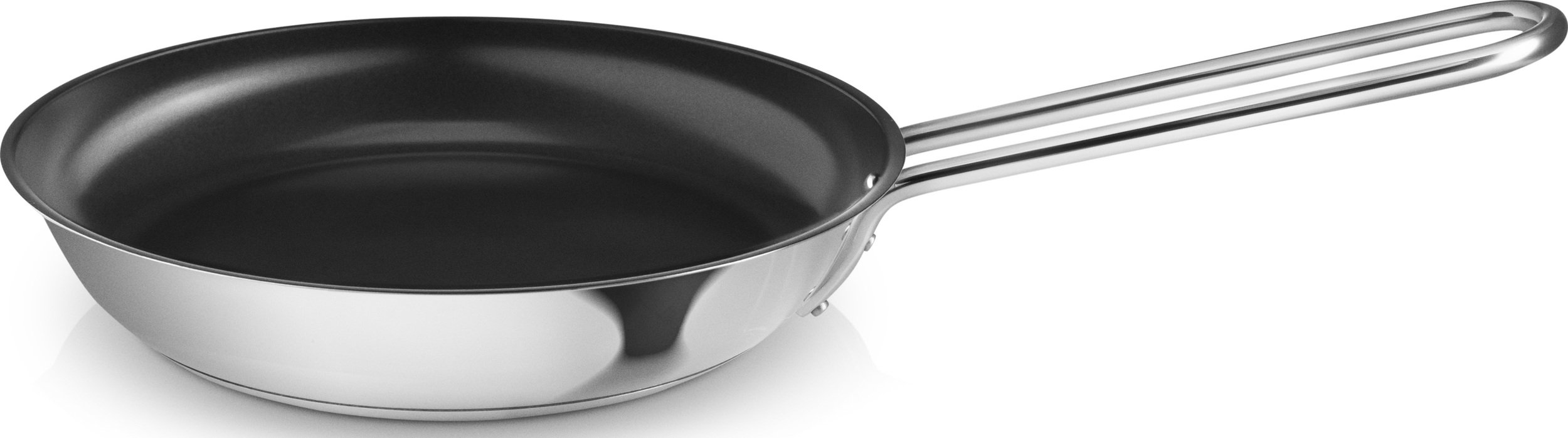 Patelnia Eva Trio 20 cm stal nierdzewna z powłoką Slip-Let