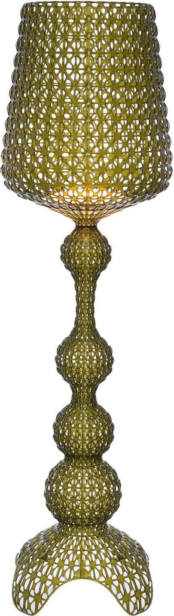 Lampa Kabuki transparentna zielona