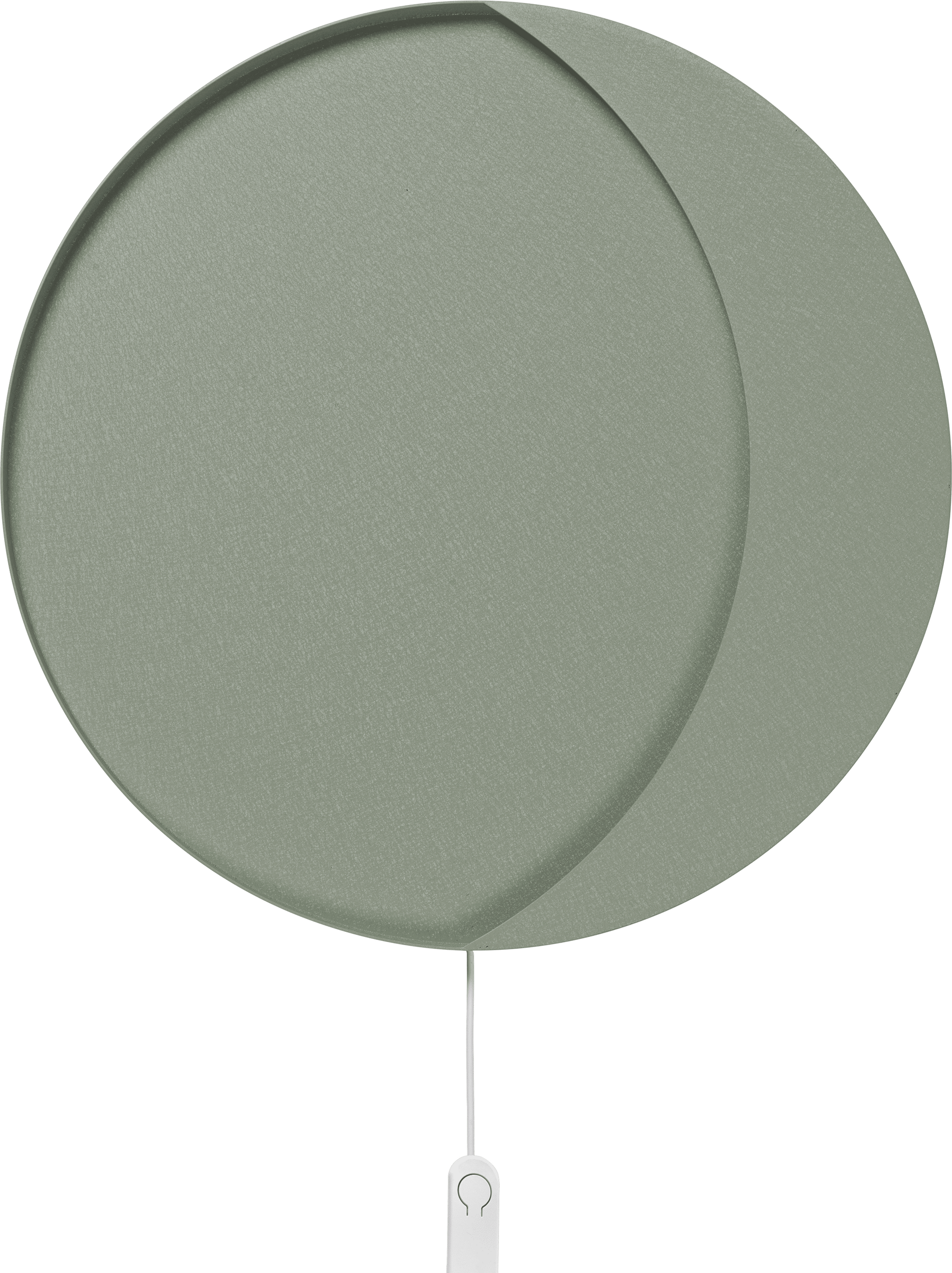 Lampa ścienna Neba 45,5 cm zielona herbata