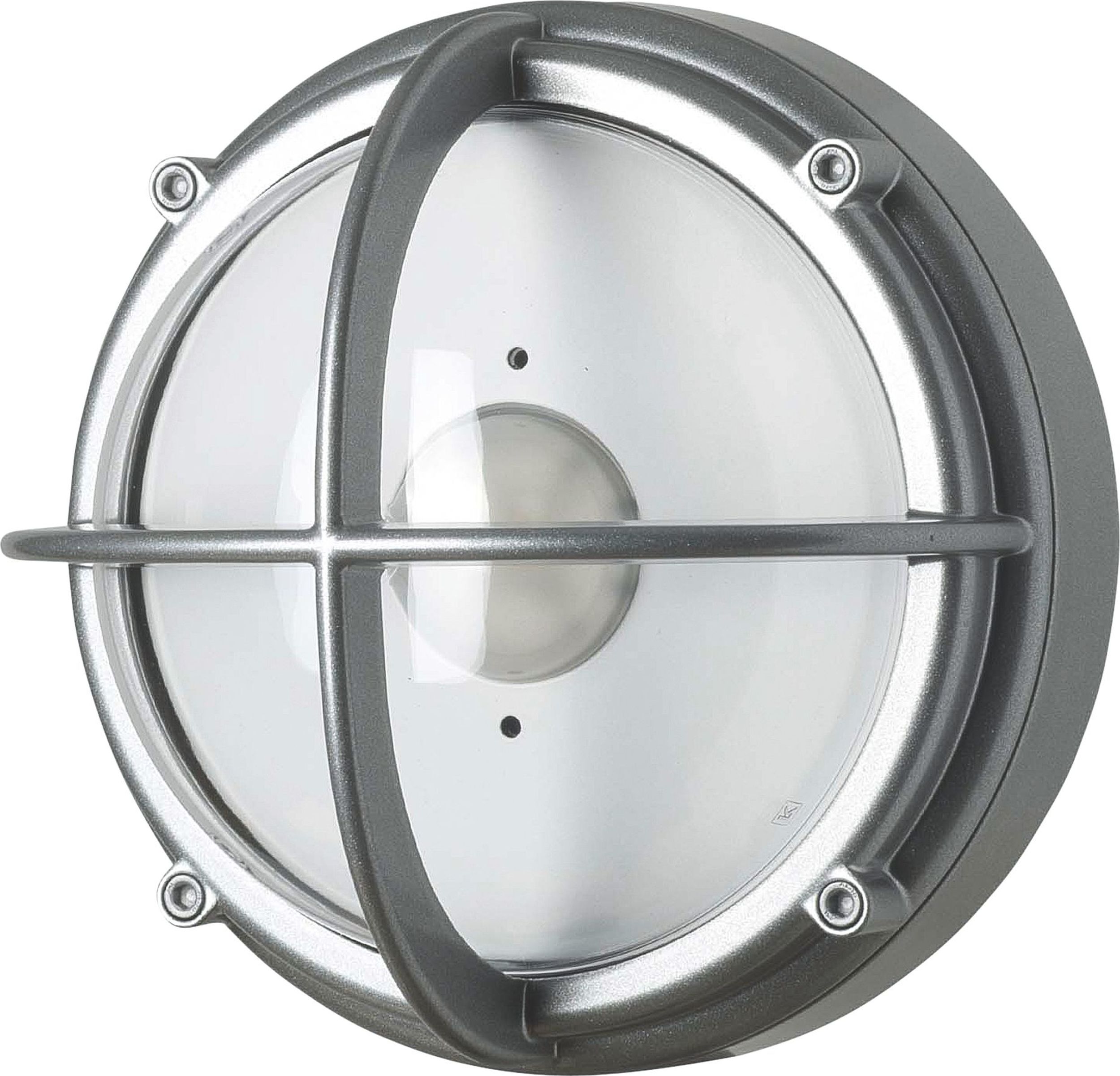 Kinkiet Skot LED 3000K transparentny z aluminiową ramą