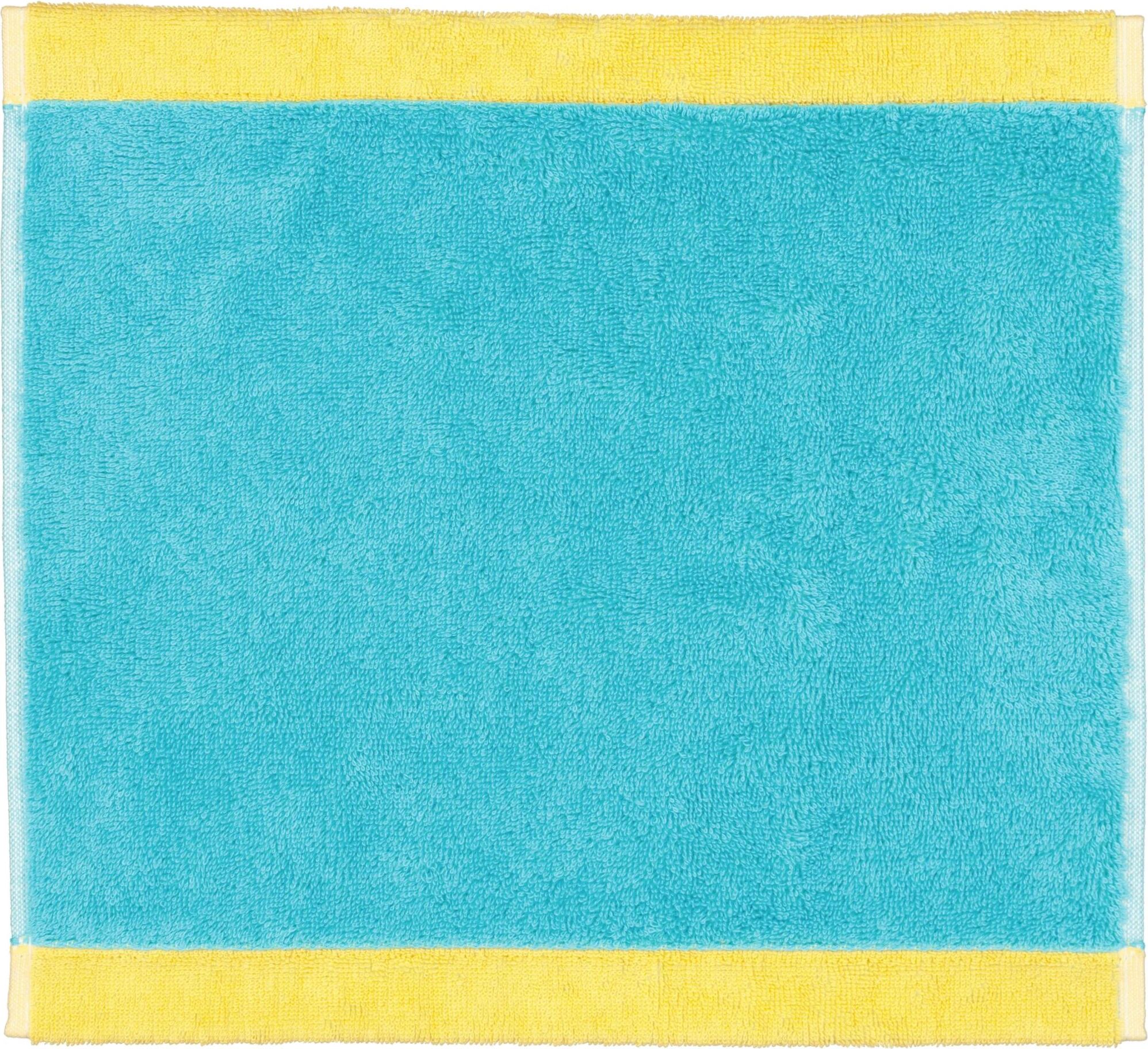 Ręcznik Lifestyle Splash 30 x 30 cm turkusowo-żółty