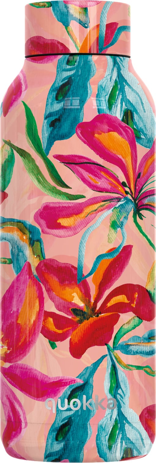 Butelka termiczna Quokka Solid Tropical Bloom 510 ml