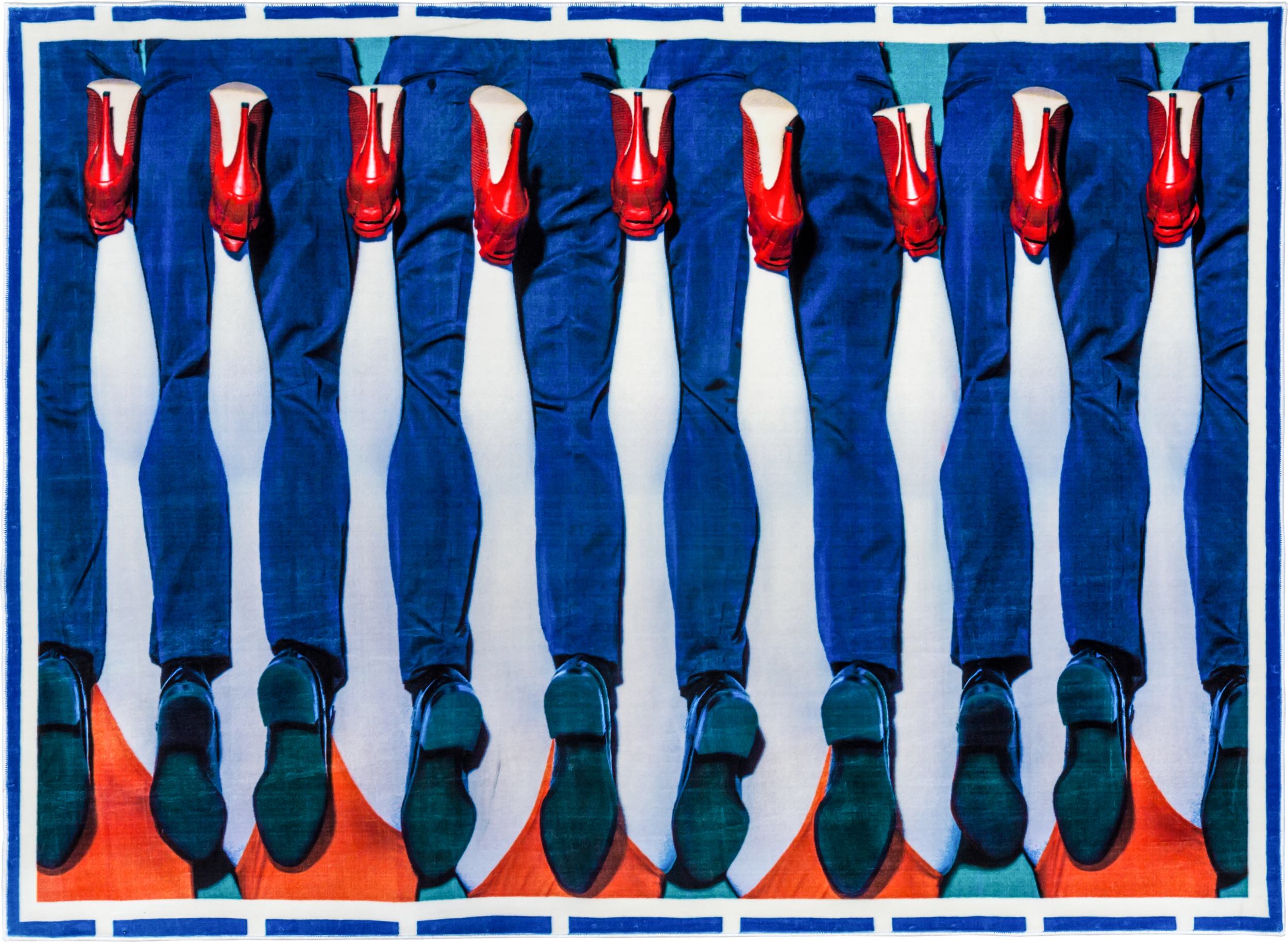 Dywan Toiletpaper Legs 200 x 280 cm z poliamidu