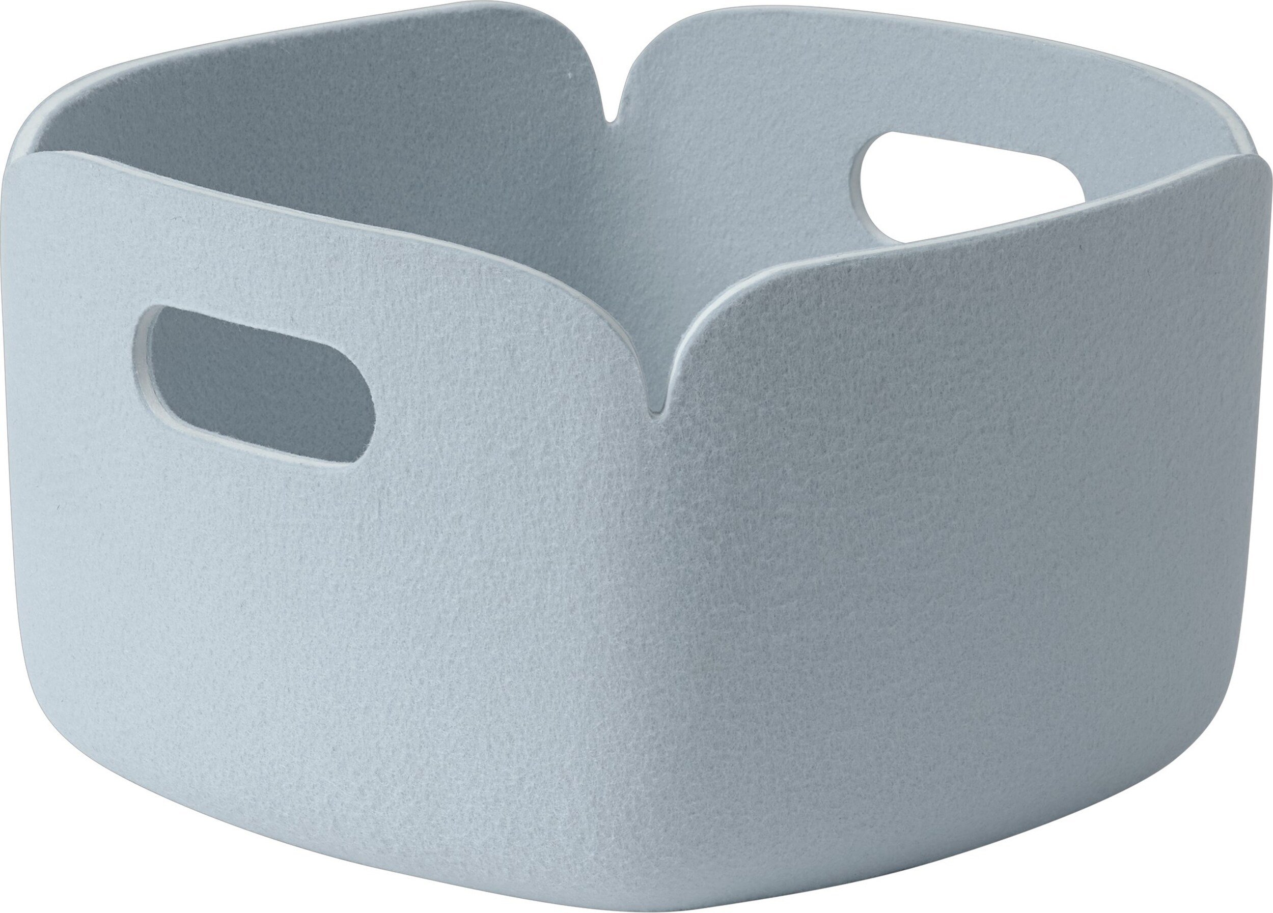 Kosz do przechowywania Restore 28 x 28 cm jasnoniebieski