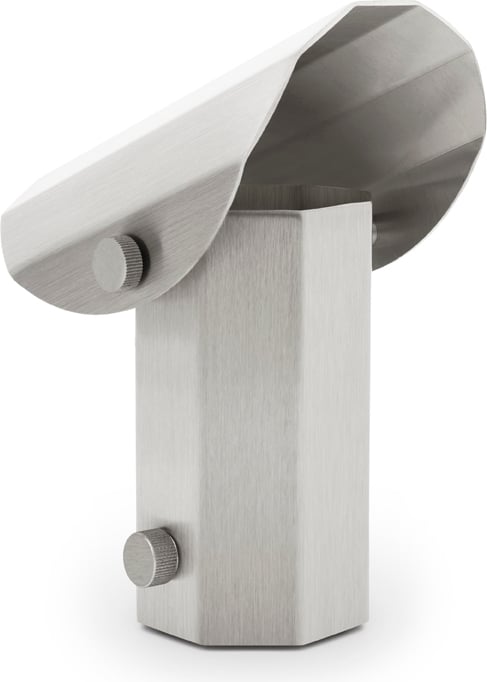 Lampa stołowa Apolin 18 cm stal szczotkowana