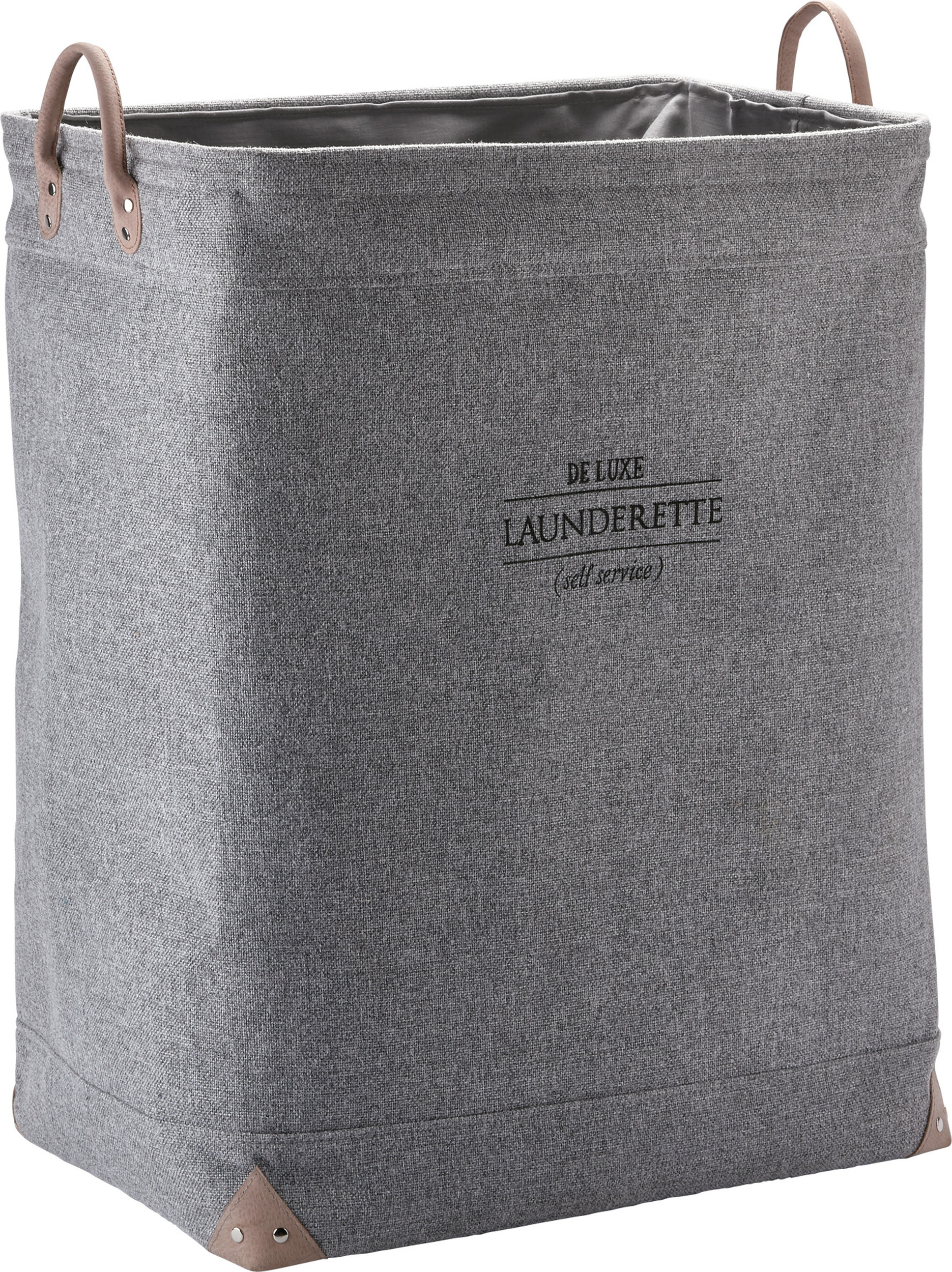 Kosz na pranie Lubin szary