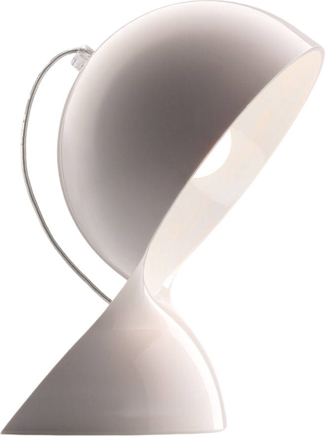 Lampa stołowa Dalù 26 cm biała