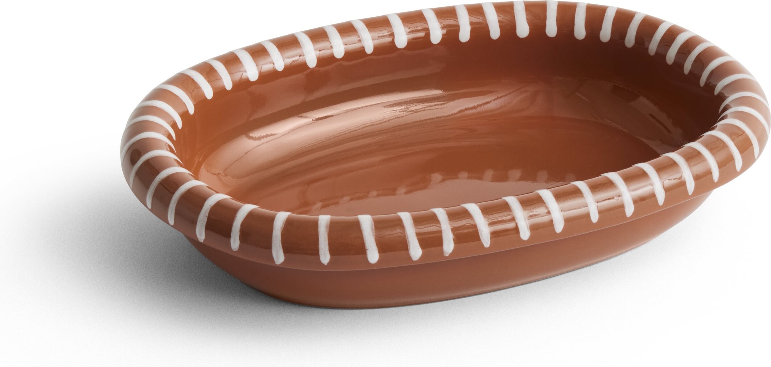 Półmisek Barro S brązowy