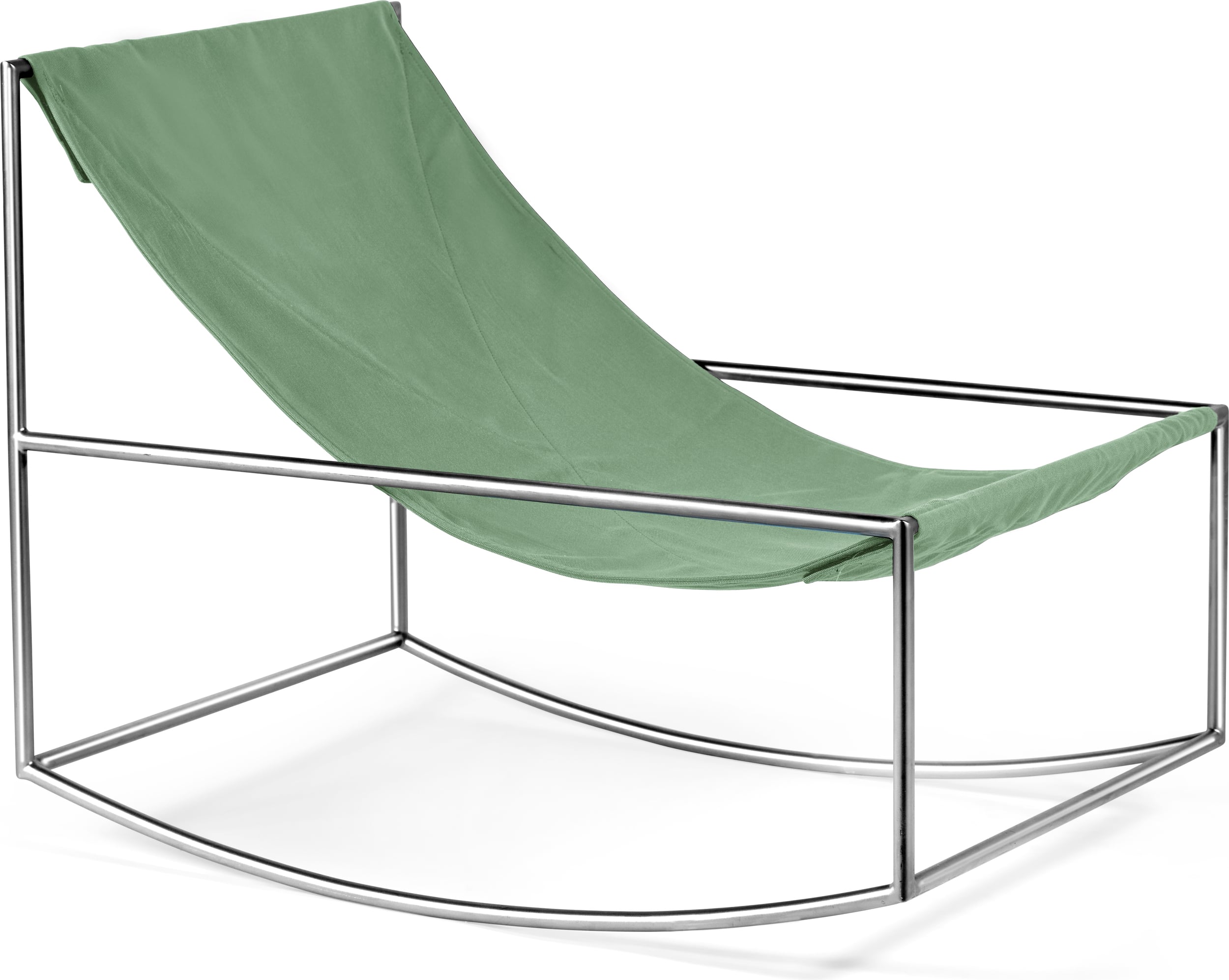 Leżak ogrodowy Serax 60 cm zielony