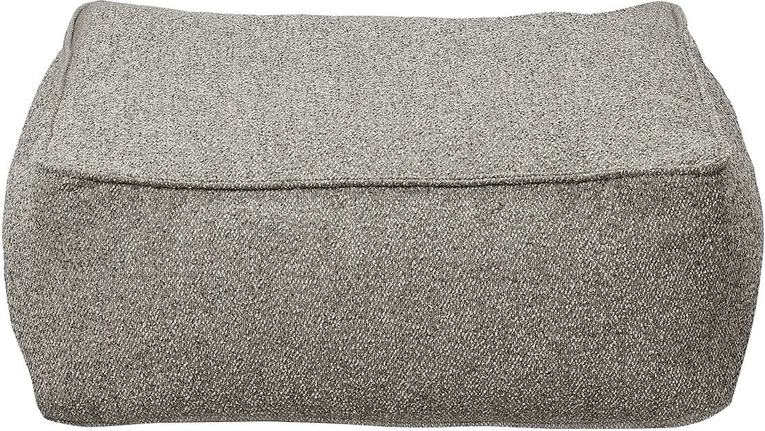 Puf ogrodowy Grow Bouclé szary