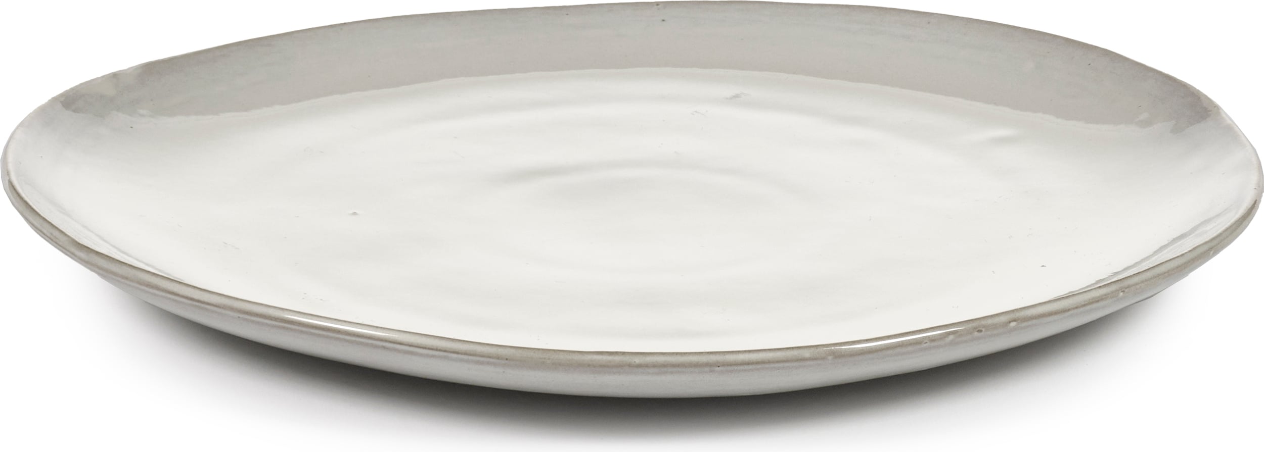 Talerz obiadowy La Mère 27 cm złamana biel