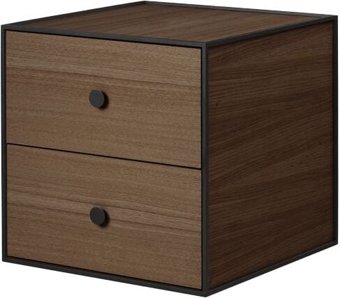 Szafka Frame 35 ciemny dąb z 2 szufladami
