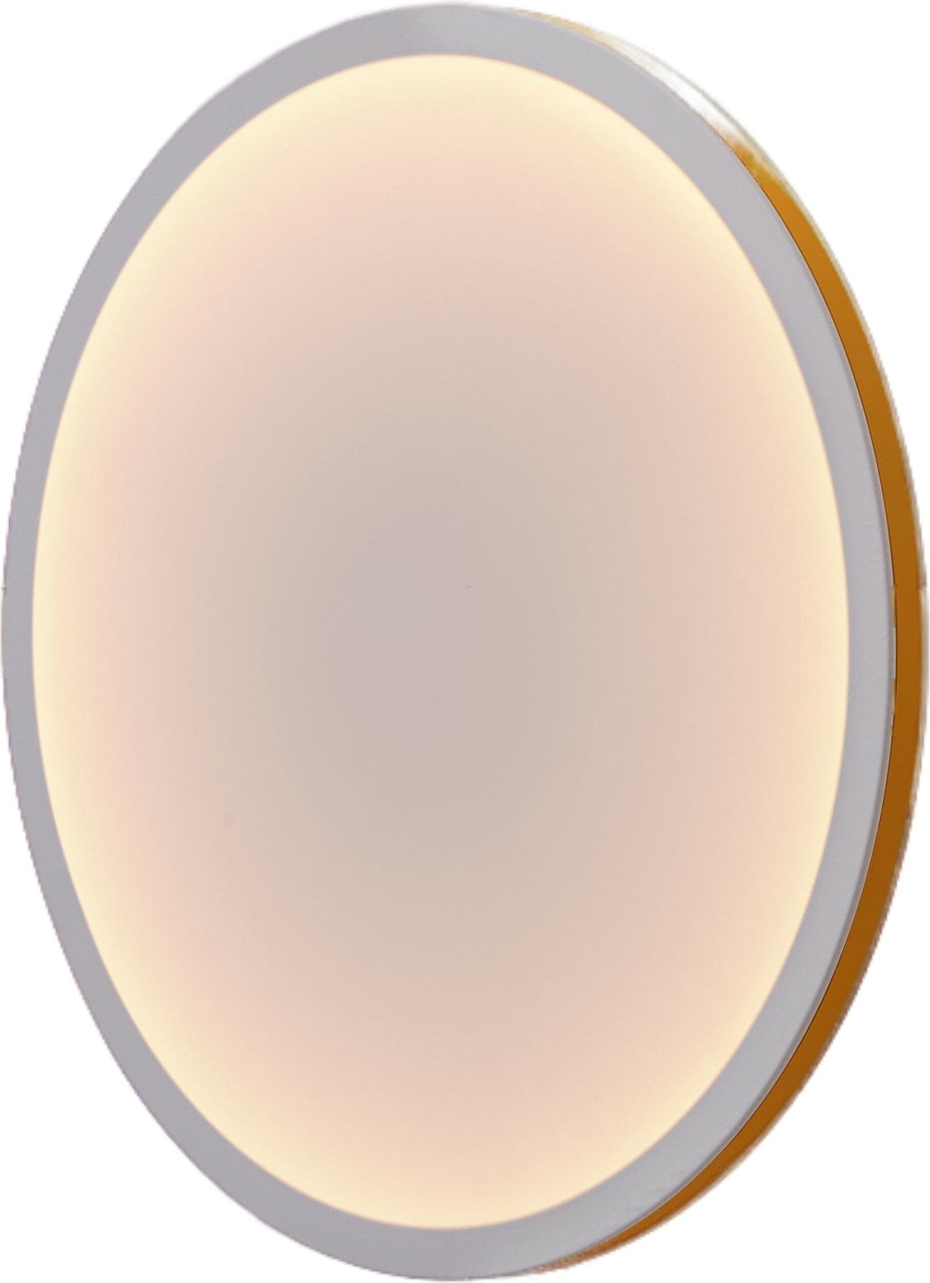 Lampa ścienna Calm 50 cm pomarańczowa