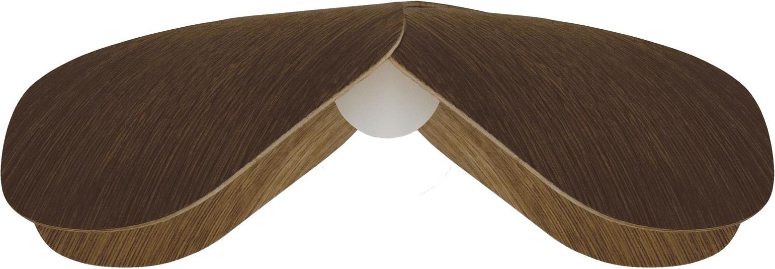 Lampa Forget Me Not 38 cm ciemny dąb