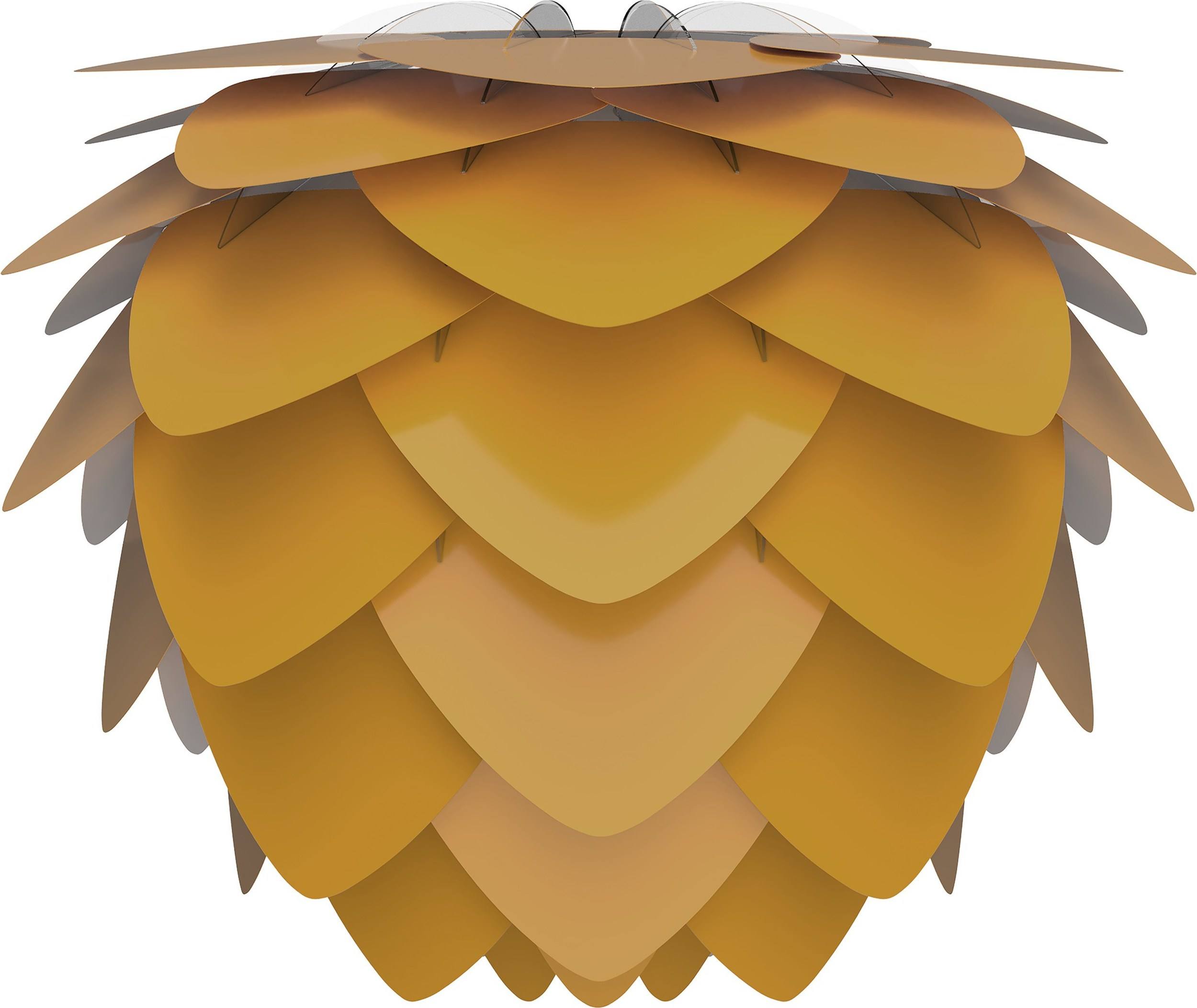 Lampa Aluvia mini szafranowa żółć